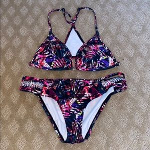Tropical triangle back bikini from PINK